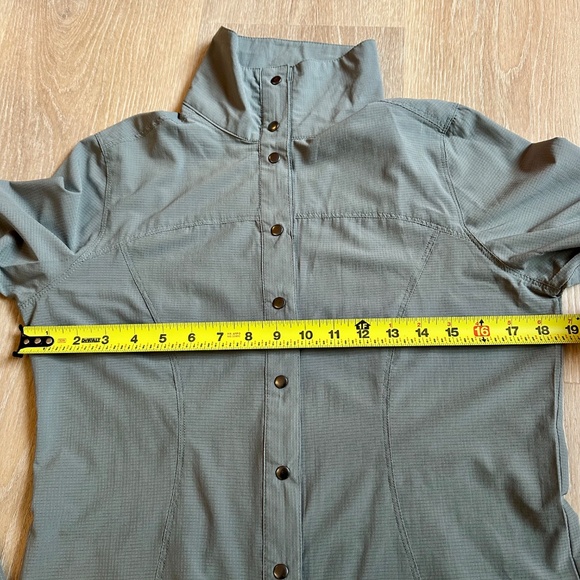 Kerrits Convertible Sun Shirt Cypress Size Small Equestrian Outdoor Shirt - Picture 2 of 6